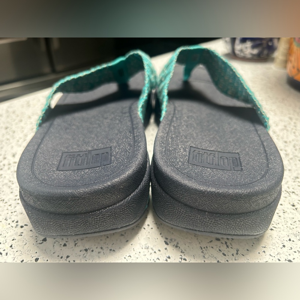 Fitflop Blue and Navy Women's Sandals/ Size 10 - Picture 4 of 7